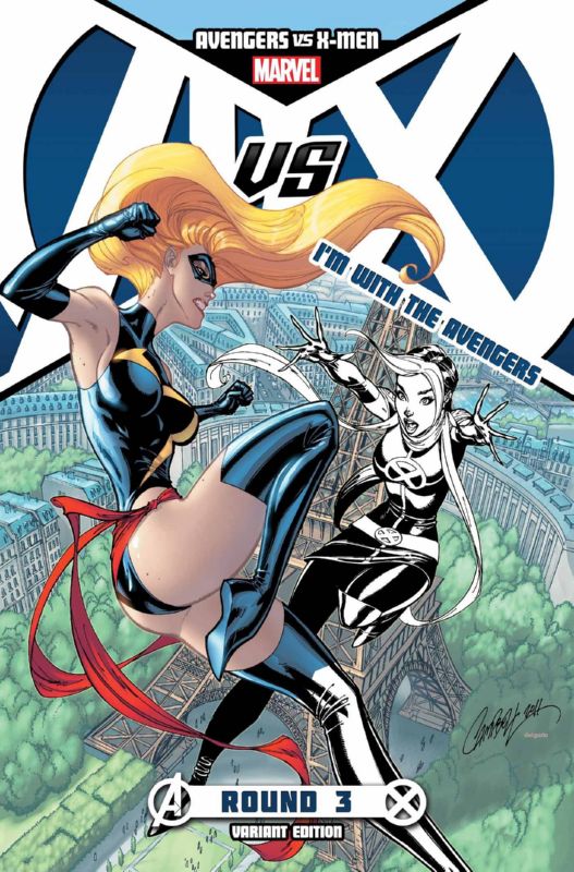 AVENGERS VS X-MEN #3 (OF 12) AVENGERS TEAM VARIANT AVX (PP #1014
