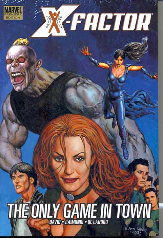 X-FACTOR PREMIUM HARDCOVER ONLY GAME IN TOWN
