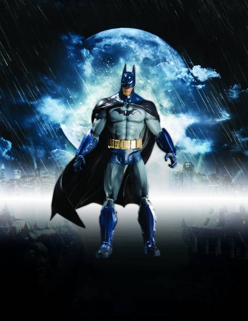 BATMAN ARKHAM ASYLUM SER 1 BATMAN ACTION FIGURE