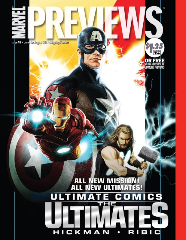 MARVEL PREVIEWS AUGUST 2011 EXTRAS