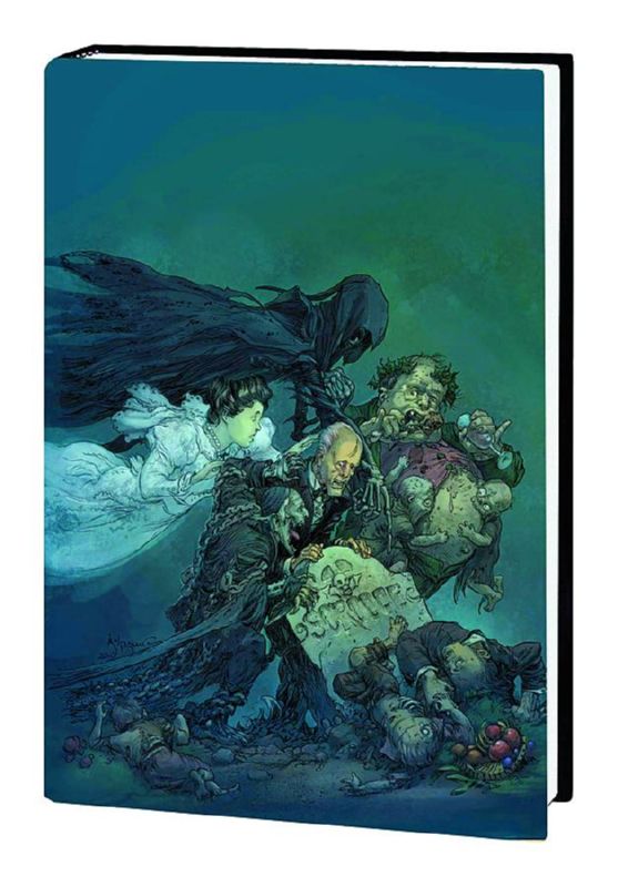 MARVEL ZOMBIES CHRISTMAS CAROL HARDCOVER LEE DM VARIANT ED