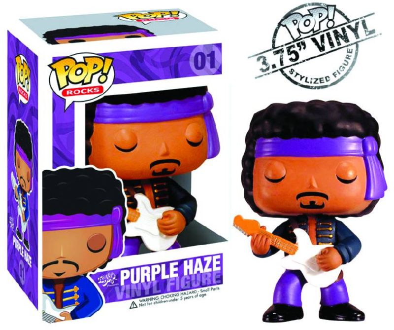 POP ROCK PURPLE HAZE VINYL FIGURE