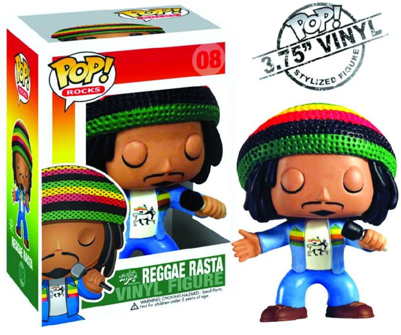 POP ROCK REGGAE RASTA VINYL FIGURE