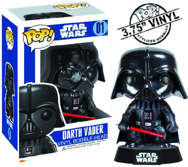 POP STAR WARS VINYL FIGURE 01 DARTH VADER