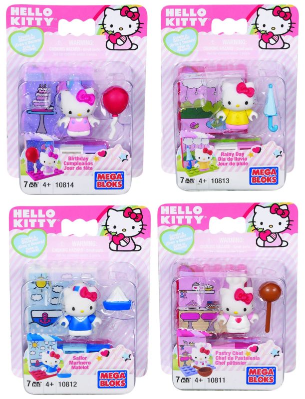 MEGA BLOKS HELLO KITTY CHARACTER PACK