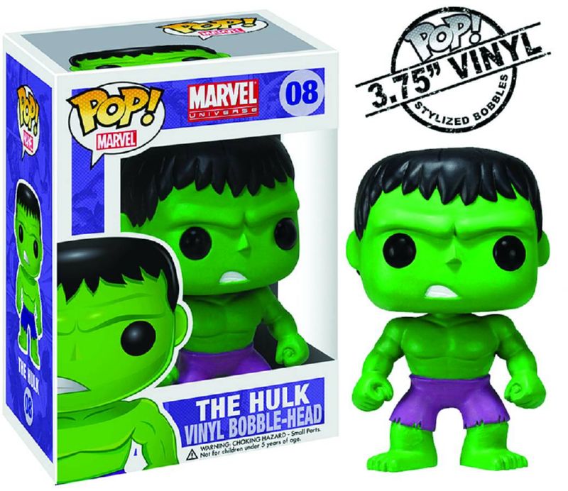 POP MARVEL HULK VINYL FIGURE