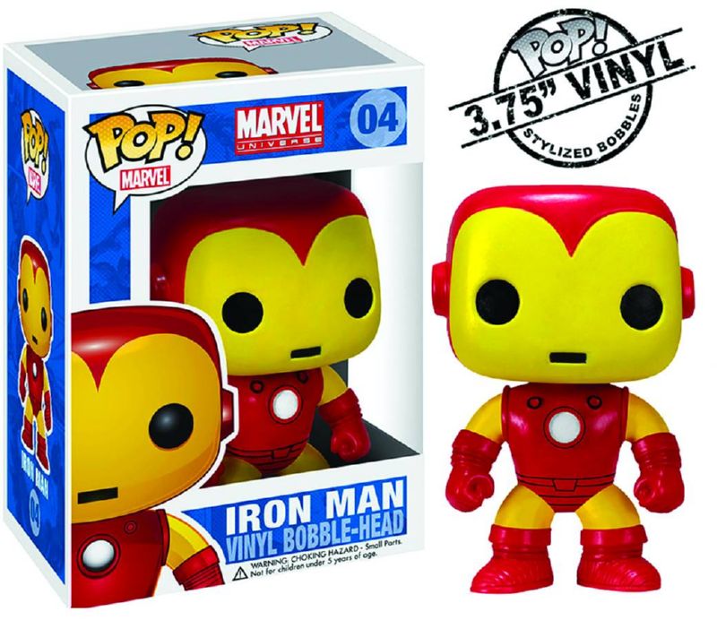 POP MARVEL IRON MAN VINYL FIGURE