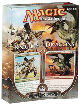 MAGIC THE GATHERING (MTG): KNIGHTS VS DRAGONS DUEL DECK