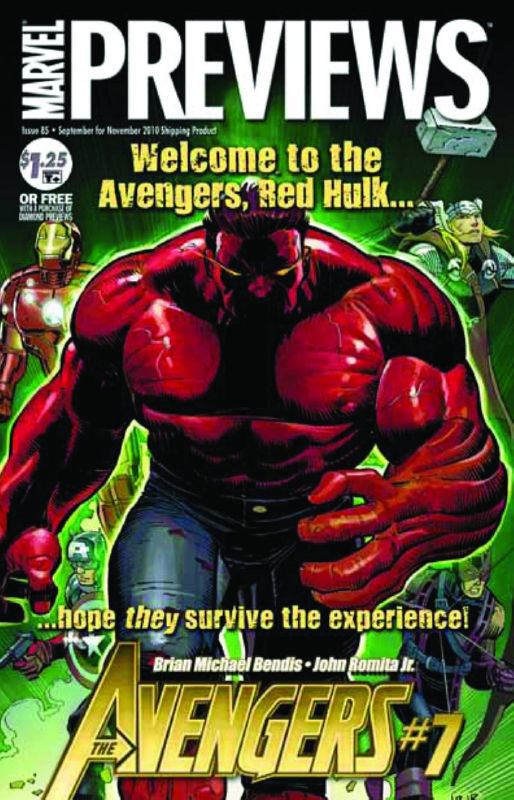 MARVEL PREVIEWS JANUARY 2011 EXTRAS
