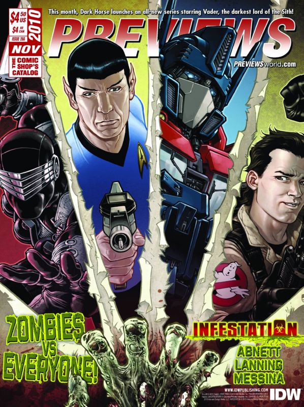 PREVIEWS #268 JANUARY 2011 CATALOG PACK EXTRAS