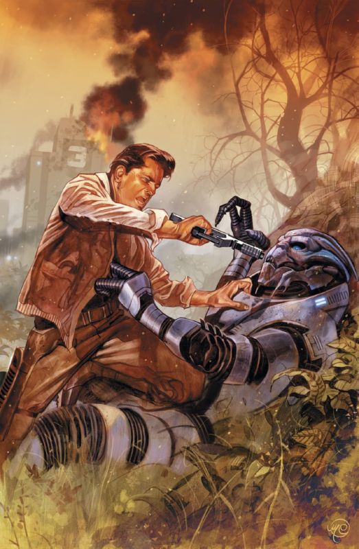 MASS EFFECT EVOLUTION #1 (OF 4) MASSIMO CARNEVALE CVR