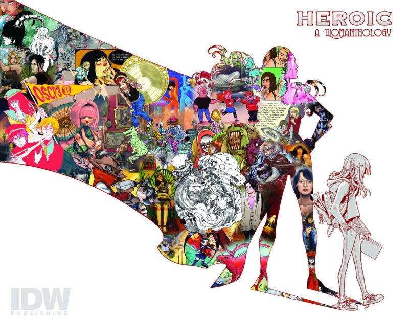 WOMANTHOLOGY HEROIC HARDCOVER