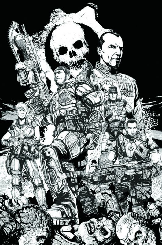 GEARS OF WAR HARDCOVER 02 (MR)