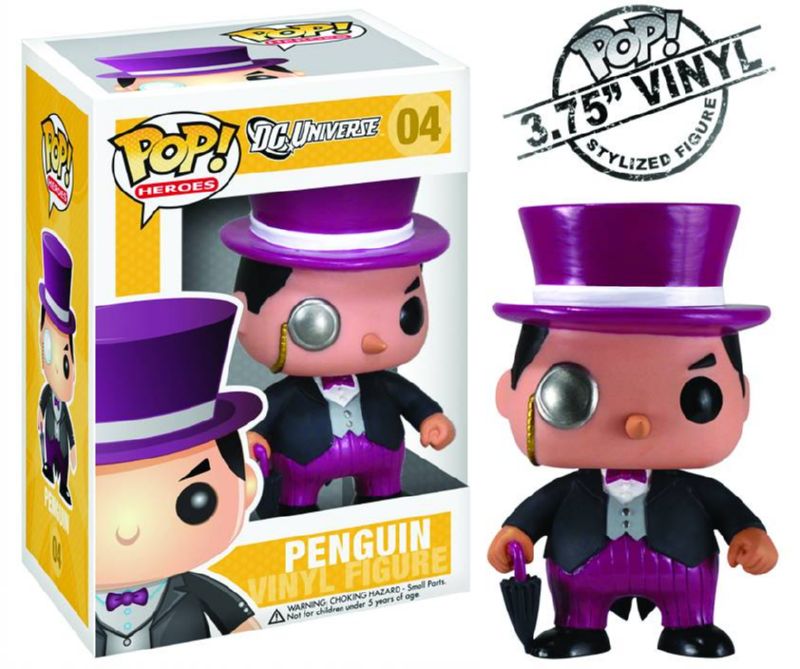 POP HEROES PENGUIN VINYL FIGURE