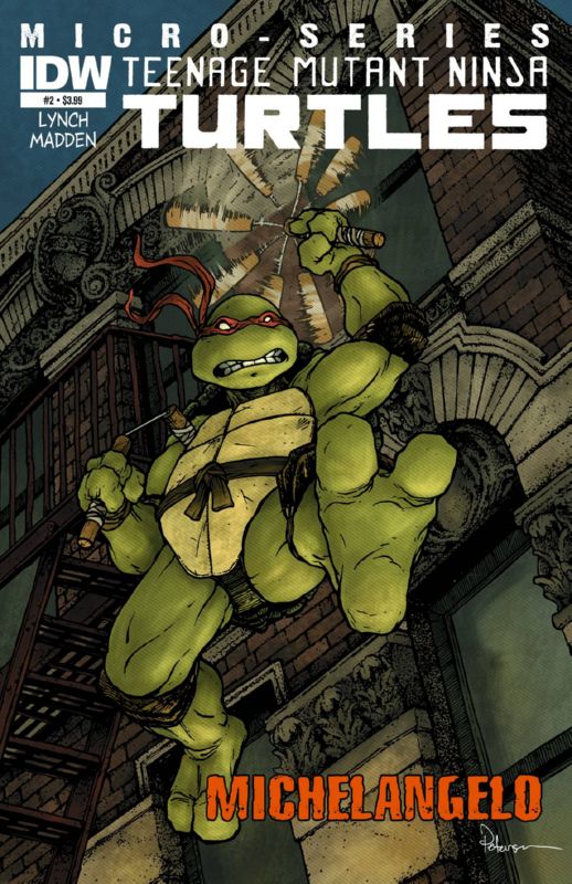 TEENAGE MUTANT NINJA TURTLES MICRO SERIES #2 MICHELANGELO