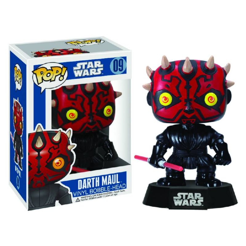 POP STAR WARS VINYL FIGURE #9 DARTH MAUL