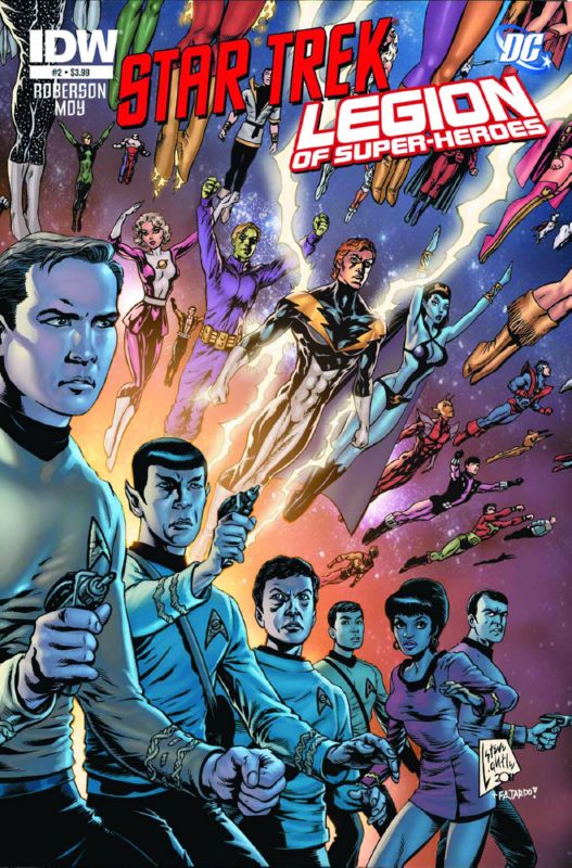 STAR TREK/LEGION OF SUPERHEROES #2 (OF 6)