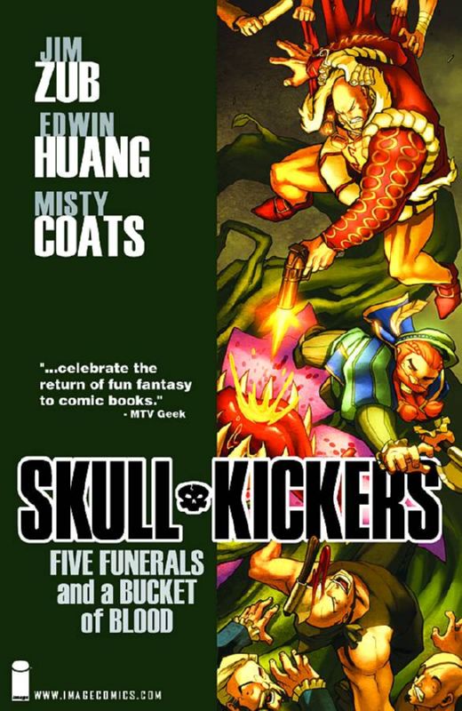 SKULLKICKERS TP 02 FIVE FUNERALS & A BUCKET OF BLOOD