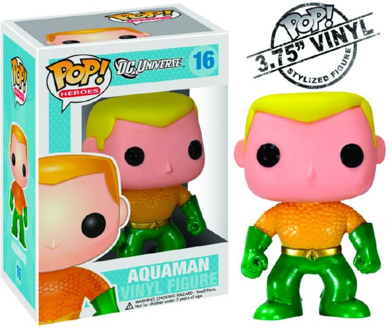 POP HEROES AQUAMAN VINYL FIGURE