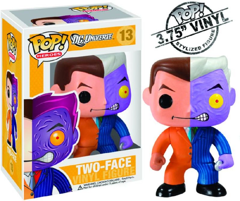 POP HEROES TWO-FACE VINYL FIGURE