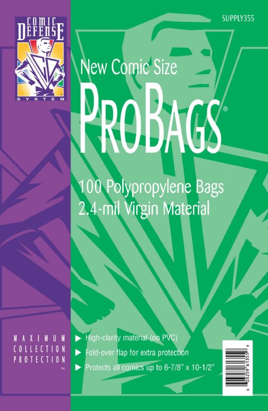 CDS PROBAGS NEW COMIC SIZE