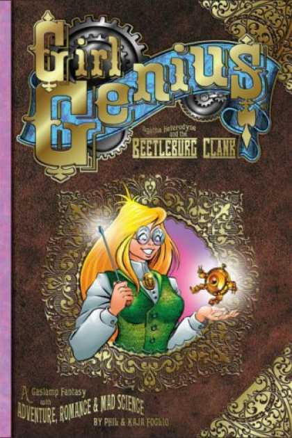GIRL GENIUS VOL 1 HARDCOVER 1st print 2002 (AIRSHIP ENTERTAINMENT)