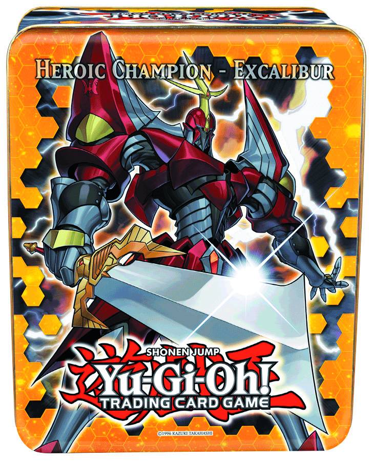 YU-GI-OH! (YGO): 2012 COLLECTIBLE TIN WAVE 1: HEROIC CHAMPION-EXCALIBUR