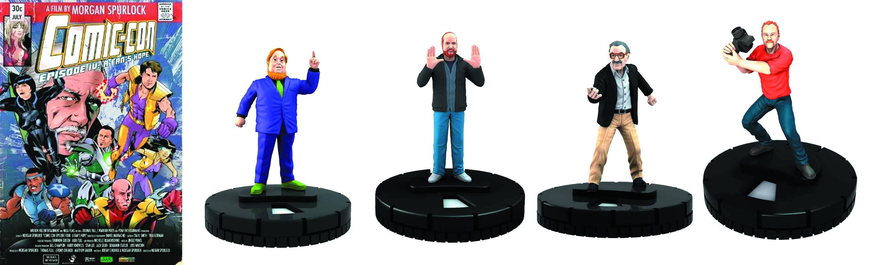 COMIC-CON MOVIE IV: FANS HOPE DVD HEROCLIX COMBO PACK