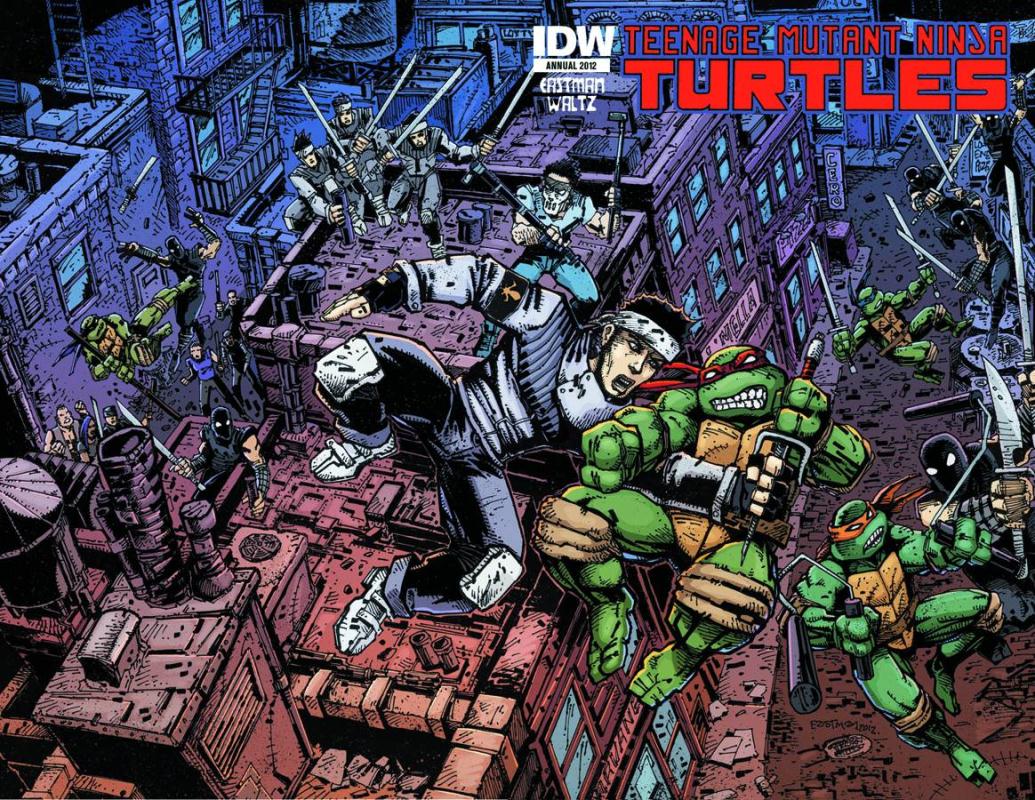 TEENAGE MUTANT NINJA TURTLES ANNUAL 2012