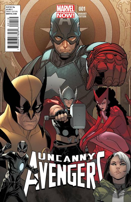 UNCANNY AVENGERS #1 PICHELLI VARIANT