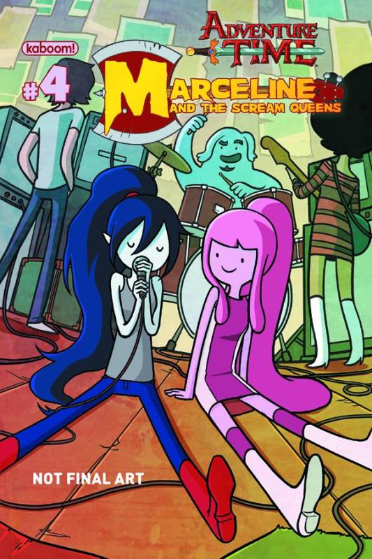 ADVENTURE TIME MARCELINE SCREAM QUEENS #4 MAIN CVRS