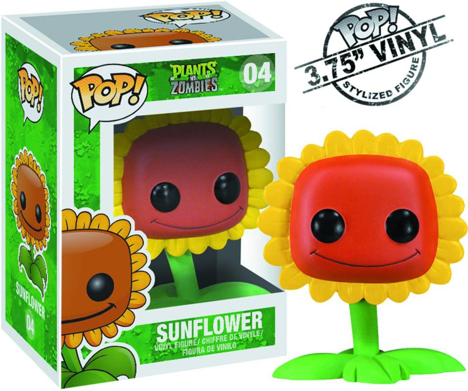 POP PLANTS VS ZOMBIES SUNFLOWER FIGURE