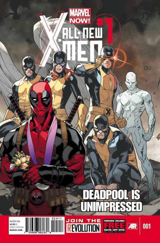 ALL NEW X-MEN #1 UNIMPRESSED DEADPOOL VARIANT NOW