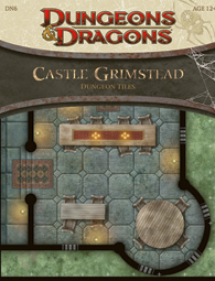 D&D DUNGEON TILES CASTLE GRIMSTEAD