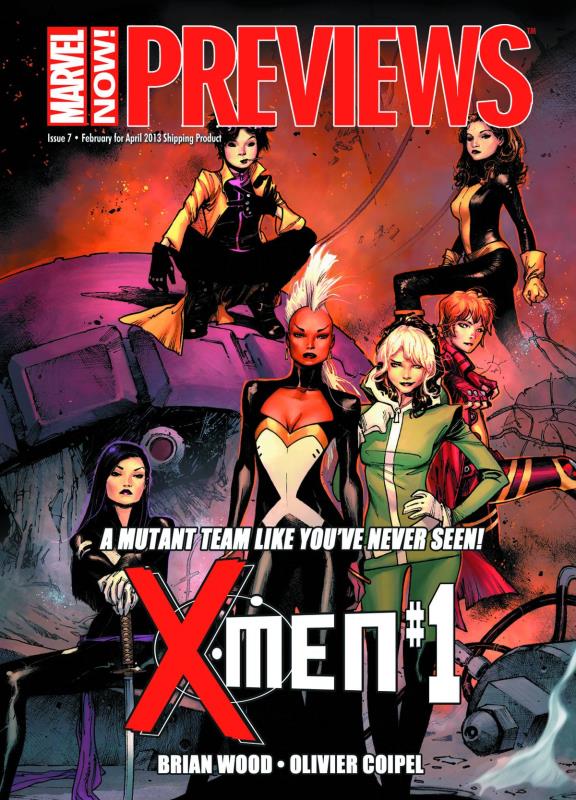 MARVEL PREVIEWS FEBUARY 2013 EXTRAS