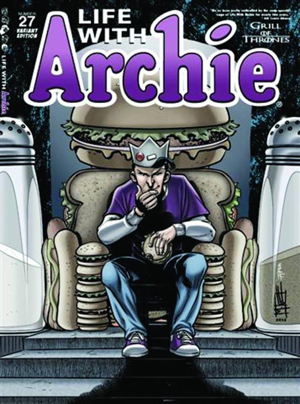 LIFE WITH ARCHIE #27 NORTON VARIANT CVR  LIFE WITH ARCHIE #27 NORTON VARIANT CVR