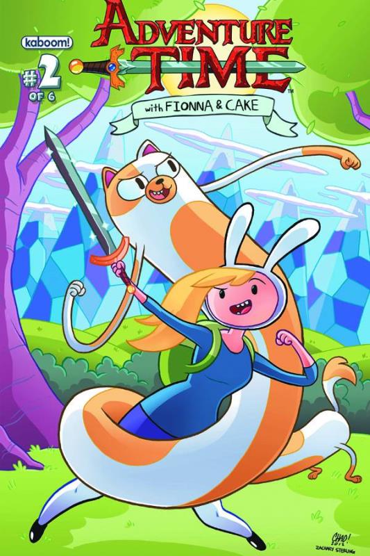 ADVENTURE TIME FIONNA & CAKE #2 (OF 6) MAIN CVR