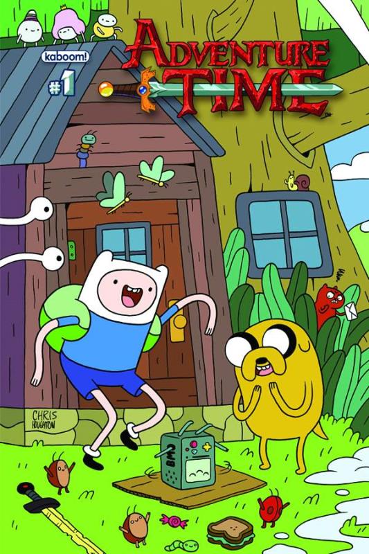 ADVENTURE TIME #1 NEW PTG CONNECTING CVRS