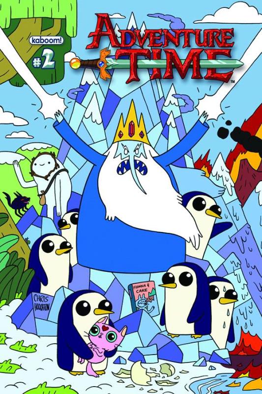 ADVENTURE TIME #2 NEW PTG CONNECTING CVRS
