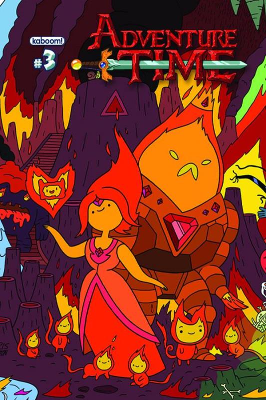ADVENTURE TIME #3 NEW PTG CONNECTING CVRS
