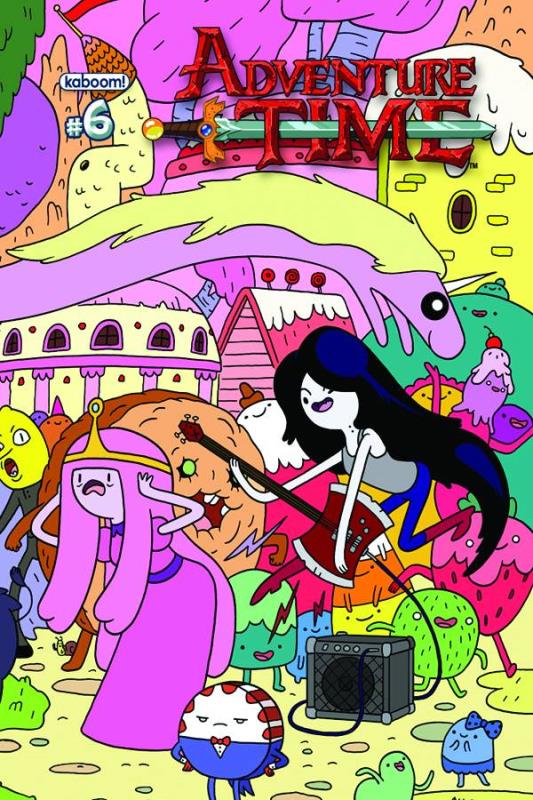 ADVENTURE TIME #6 NEW PTG CONNECTING CVRS