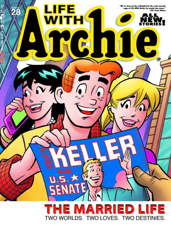 LIFE WITH ARCHIE #28 REG CVR  LIFE WITH ARCHIE #28 REG CVR