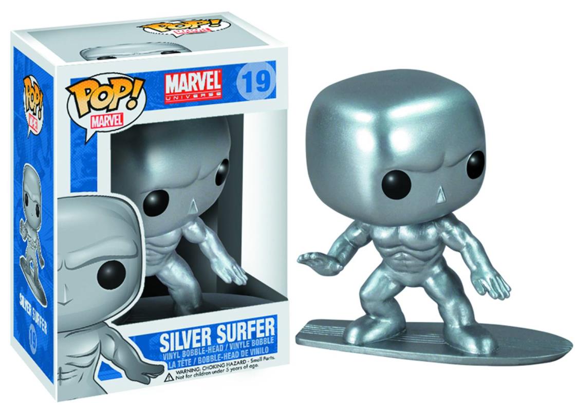POP MARVEL SILVER SURFER VINYL FIGURE