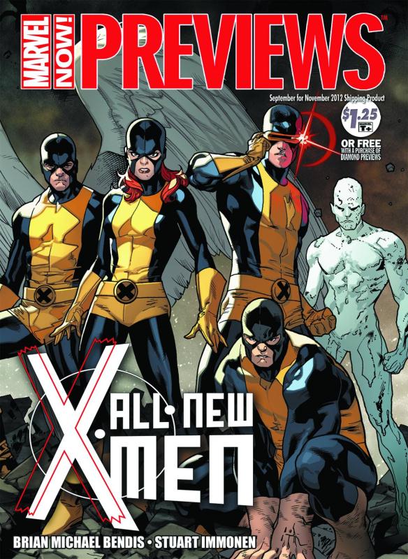 MARVEL PREVIEWS SEPTEMBER 2012 EXTRAS