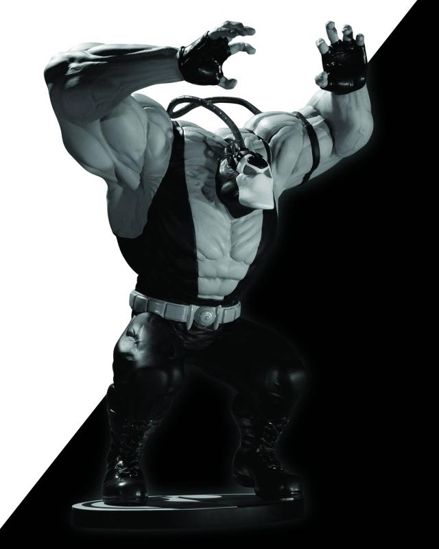 BATMAN BLACK & WHITE STATUE BANE BY KELLEY JONES