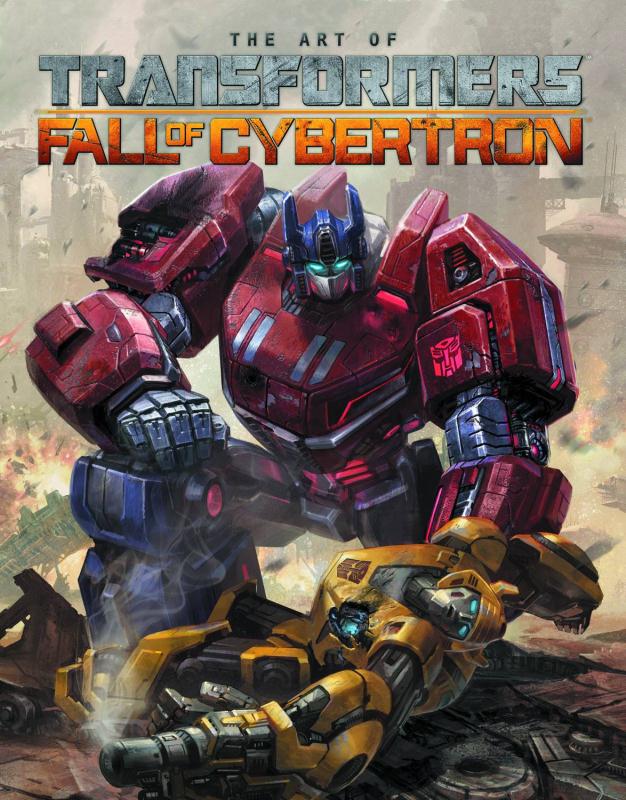 TRANSFORMERS ART OF FALL OF CYBERTRON HARDCOVER