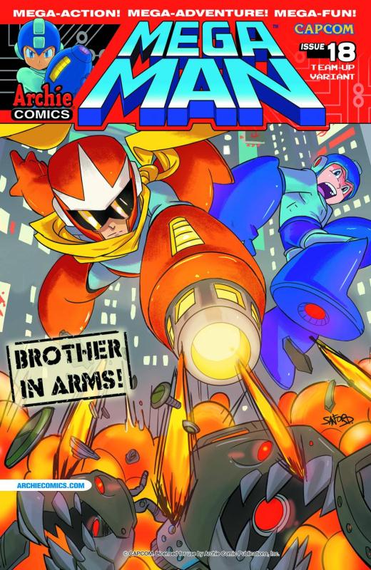 MEGA MAN #18 REG CVR
