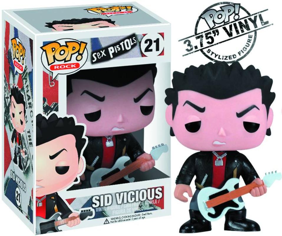 POP SEX PISTOLS SID VICIOUS VINYL FIGURE
