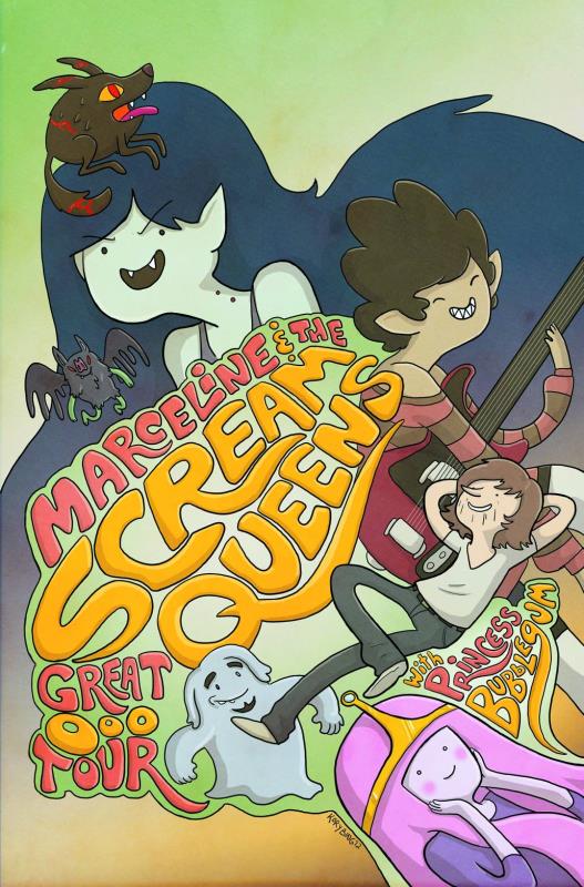 ADVENTURE TIME MARCELINE SCREAM QUEENS #1 2ND PTG
