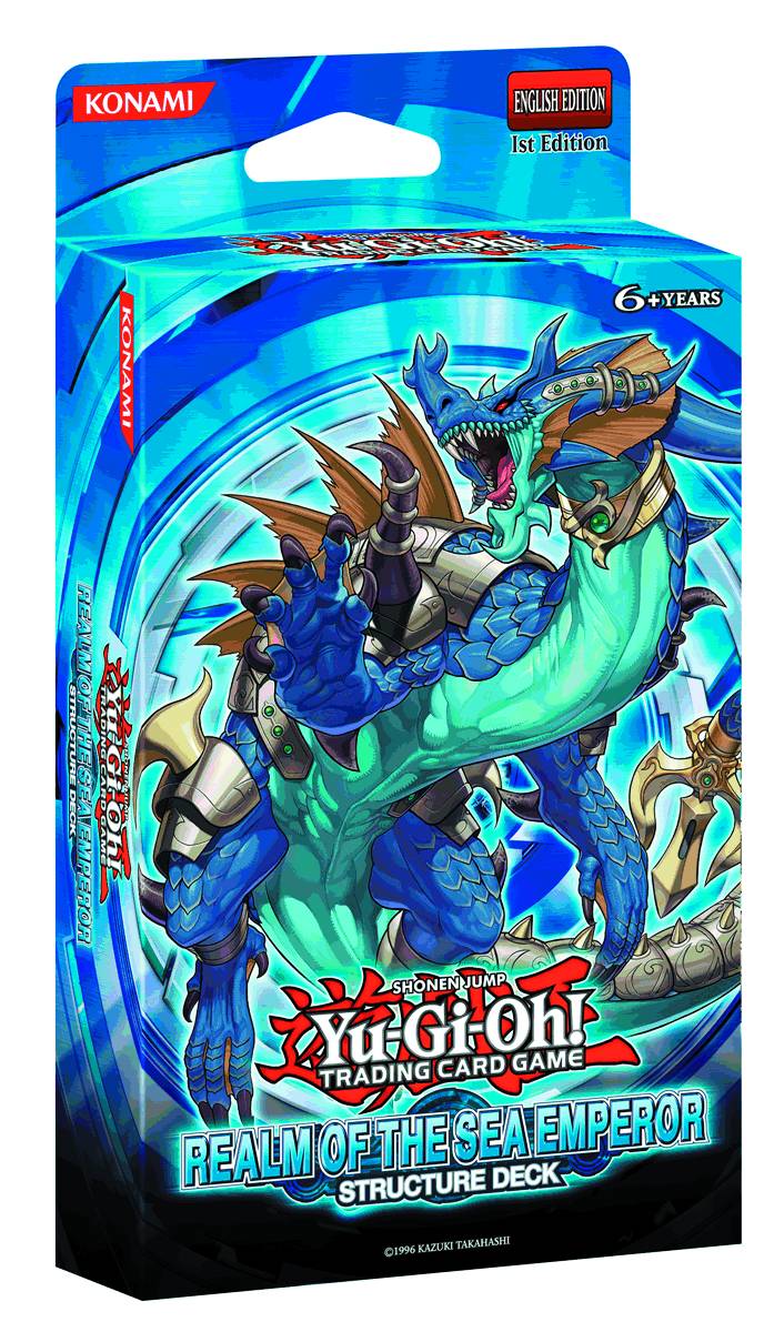 YU-GI-OH! (YGO): STRUCTURE DECK REALM SEA EMPEROR